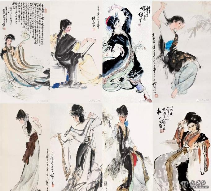 这位大师把美女画绝了