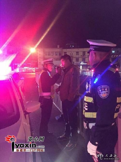 乌鲁木齐市千名交警近两百点位大夜查