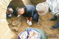 肃州发现三座魏晋墓葬